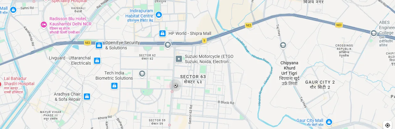 Office location map
